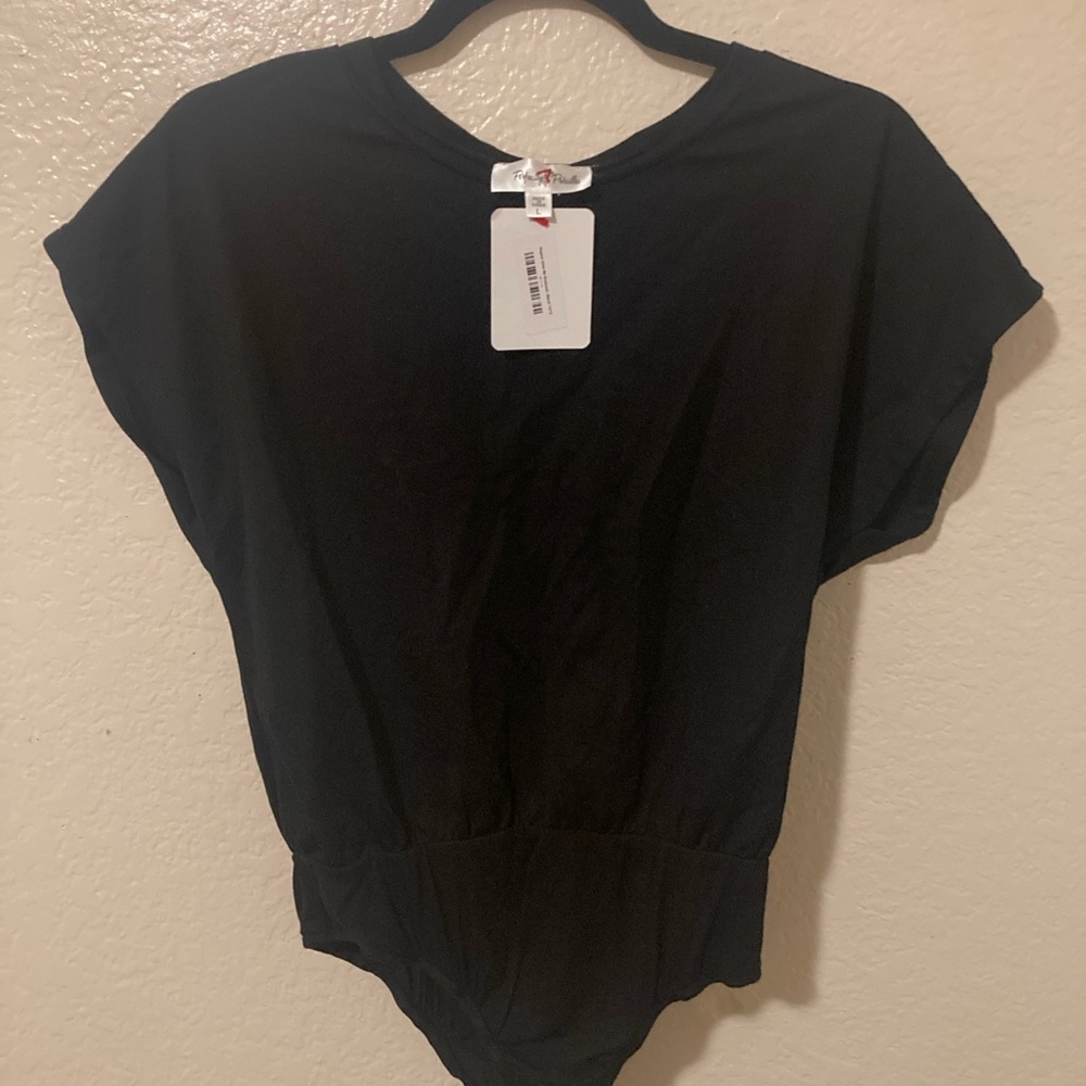 Chic Black Women's Bodysuit
